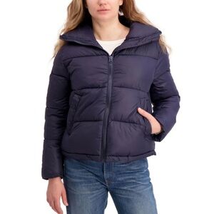 Hudson Women's Navy blue Puffer Jacket